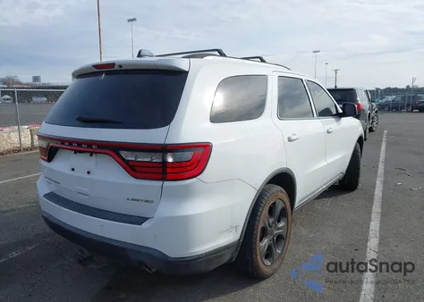 2014 Dodge Durango Limited z USA, uszkodzony, nr VIN 1C4RDJDG8EC304014